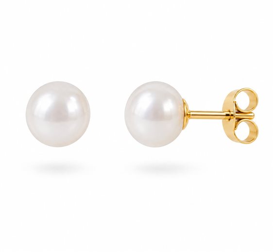 Orecchini Lo Scrigno Gioielli Donna in Oro giallo Perla PERLE BIANCHE ZABEO - PERLE BIANCHE ZABEO
